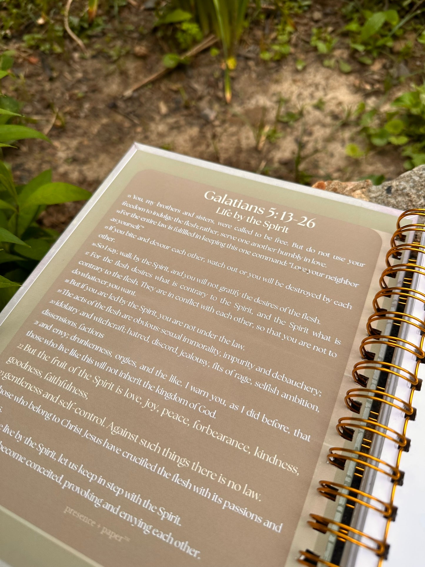 Fruit of the Spirit | Sermon Notes Journal